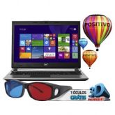 Notebook Positivo com Intel® Core™ i3-3217U, Tela 14