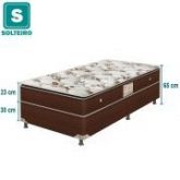 Cama Box + Colchão Casal Hellen Black Bambu Dream de Mola Bo
